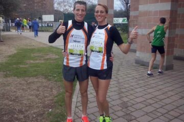 2^ Mezza Run Roma: Buffa 2° assoluto, Carlo Chinca 4° assoluto , Mariachiara 3^ femm.