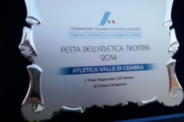 FESTA DELL’ ATLETICA TRENTINA: AVDC PREMIATA PER I MASTER CROSS 2014 FESTA DELL’ ATLETICA TRENTINA: AVDC PREMIATA PER I MASTER CROSS 2014