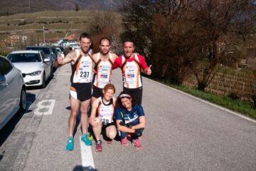 CALDARO: FABIANO 1h24 STEFANO 1h27 E VALTER 1h28 IL PODIO AVDC CALDARO: FABIANO 1h24 STEFANO 1h27 E VALTER 1h28 IL PODIO AVDC