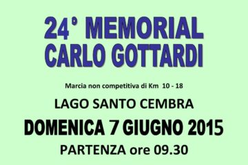 24° MEMORIAL CARLO GOTTARDI : 250 iscritti – Baggia 1° della 18km. 24° MEMORIAL CARLO GOTTARDI : 250 iscritti – Baggia 1° della 18km.