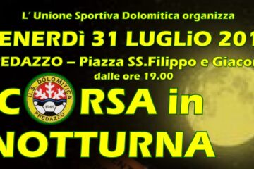 CORSA IN NOTTURNA: DEGASPERI VINCE A PREDAZZO