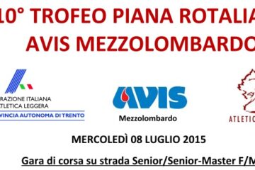 10° TROFEO PIANA ROTALIANA: AVDC 3^ CLASSIFICATAAAA