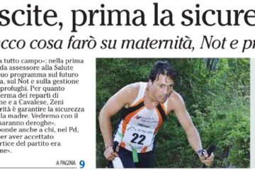 IL “NOSTRO” NUOVO ASSESSORE ALLA SANITA’ : LUCA ZENI CONGRATULAZIONIIIII