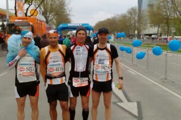 MARATONA DI VIENNA: SPRACHEN CEMBRAN IN VIENN GRAZIE AI 4 ATLETAZZI AVDC