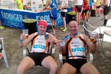 MARATONA DI LANZAROTE: MITICI ATLETAZZI, 3h17 PAOLO e 3h25 ANDREA !!! AUTISTI PER CASO !!! :-)