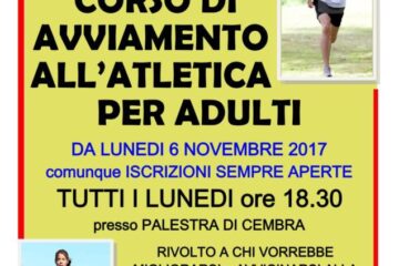 AVVIAMENTO ALLA CORSA PER ADULTI: ISCRIZIONI SEMPREEEE APERTEEEEE !!!!! Ora di iniziareeee !!!!!