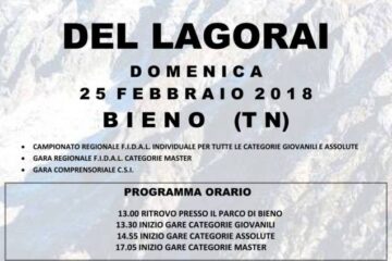 25/02/2018 Cross del Lagorai: IN QUEL DI BIENO .. AVEN FAT EL PIENO !!!!!!! 5 CAMPIONI REGIONALI ; Tot. 12 MEDAGLIEEEEE !! e SOPRATTUTTO 34 CAMPIONI di EROIIII !!! SUPER AVDC !!!!!