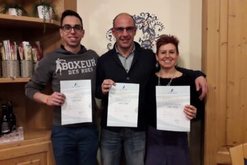 FIDAL TRENTO: UFFICIALMENTE ALLENATORI :-) TONI, DAMIANO e MARIANNA !!!