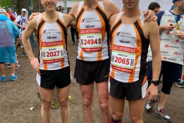 MILANO MARATHON: STREPITOSI I NOSTRI ATLETAZZI: STEFANO, EZIO, DANIELE, ANDREA e MARCELLO 😍💪 GRANDISSIMIIII 🤩🧡🖤