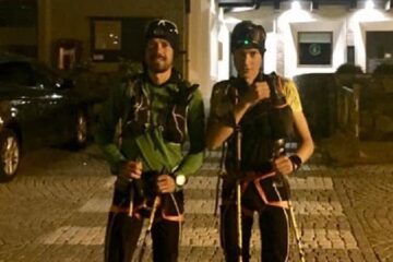 Gli atleti Gil Pintarelli e William Boffelli siglano il nuovo record nel giro delle ”13 cime” Gli atleti Gil Pintarelli e William Boffelli siglano il nuovo record nel giro delle ”13 cime”