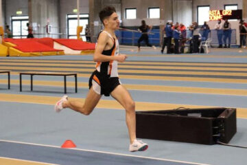 PADOVA: Pietro Pellegrini domina i 3000m indoor PADOVA: Pietro Pellegrini domina i 3000m indoor