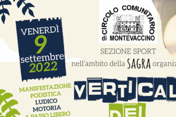 VERTICAL dei CANOPI: A Montevaccino la edizione 0 – Venerdi 9 Settembre 2022 – gara non competitiva di 3 km e 400D+ VERTICAL dei CANOPI: A Montevaccino la edizione 0 – Venerdi 9 Settembre 2022 – gara non competitiva di 3 km e 400D+