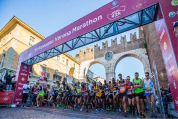 21ª Veronamarathon – Cangrande Half Marathon – Last 10km Marathon: Sotto le 3h per STEFANO NICOLODIIII – nella 10k spettacolo GIULIA DALLIO 🧡🖤🤩💪