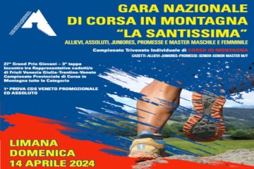 Tra i convocati del Team Trentino Under 16 – Campionati Triveneti di Corsa in Montagna – Limana BL 14/04/2024