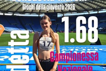 IMPRESA STORICA AI GIOCHI DELLA GIOVENTÙ 2026: BENEDETTA MARCHI È CAMPIONESSA NAZIONALE DI SALTO IN ALTO!